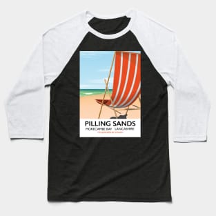 Pilling Sands Morecambe bay lancashire Baseball T-Shirt